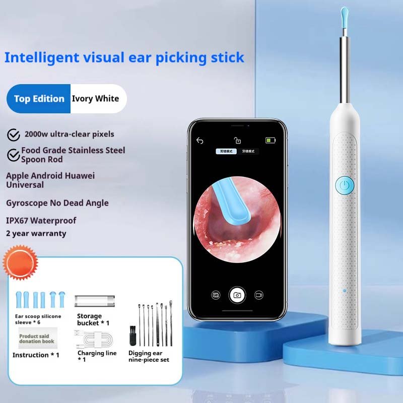 Ear Cleaning Kit with 1080P Camera and LED Light - Image 4