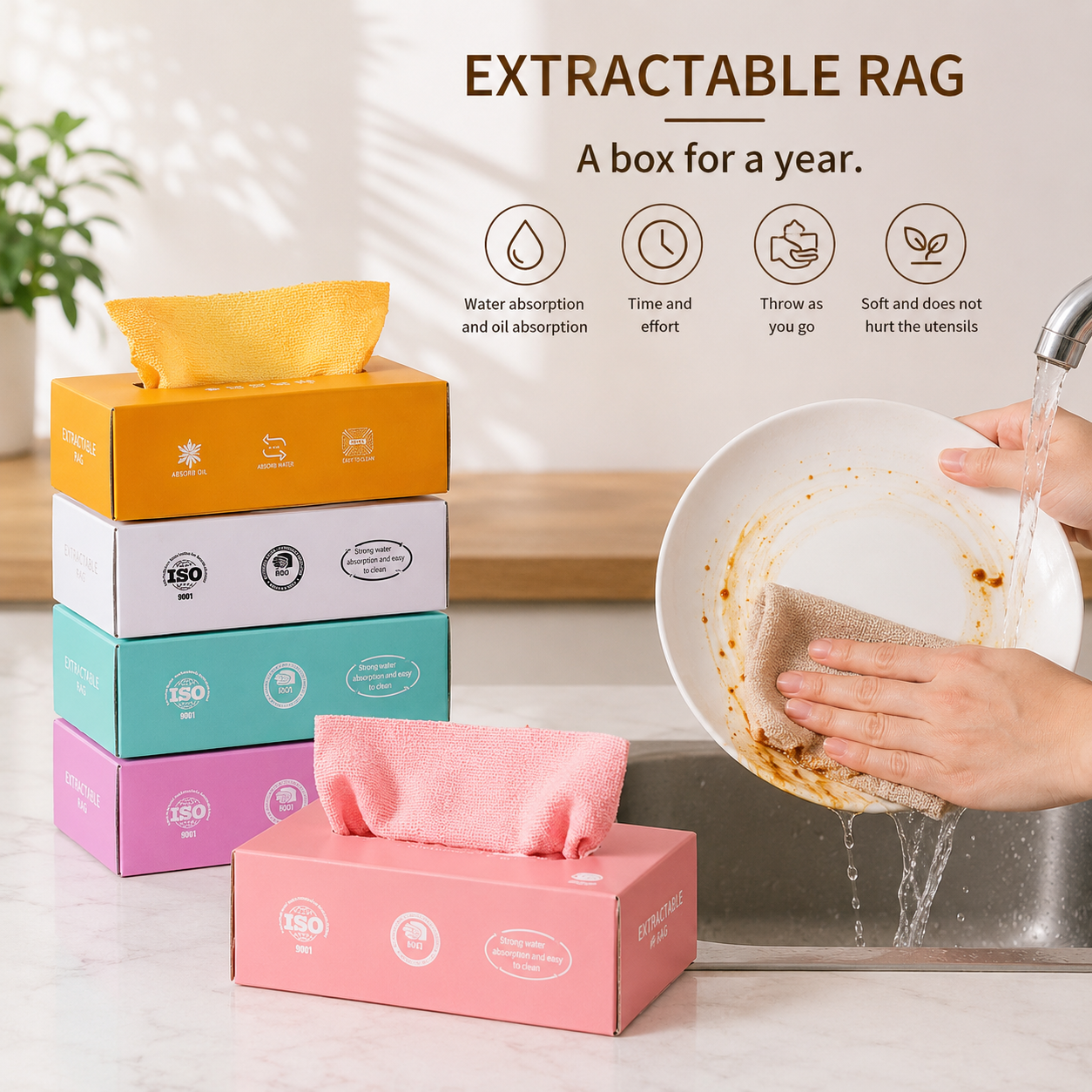 Microfiber Cleaning Cloths 20 Pack - Image 2