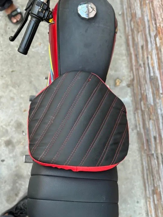 Waterproof Motorcycle Seat Cushion with Double Stitch Design - Image 2
