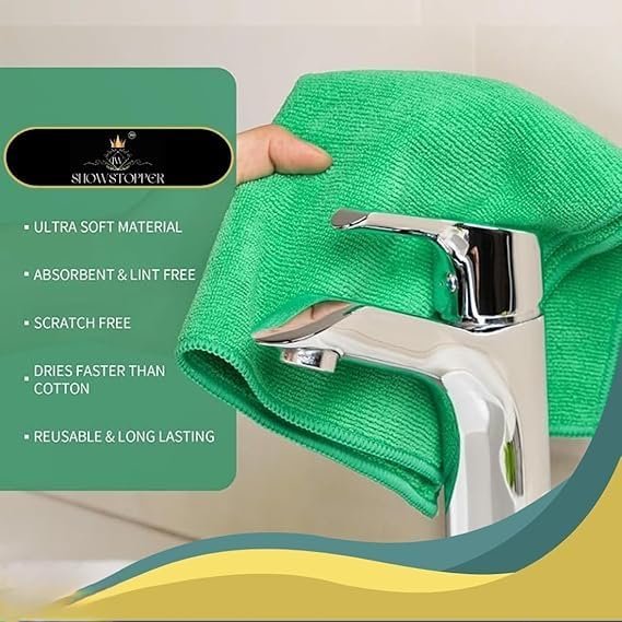Microfiber Cleaning Cloths 20 Pack - Image 4